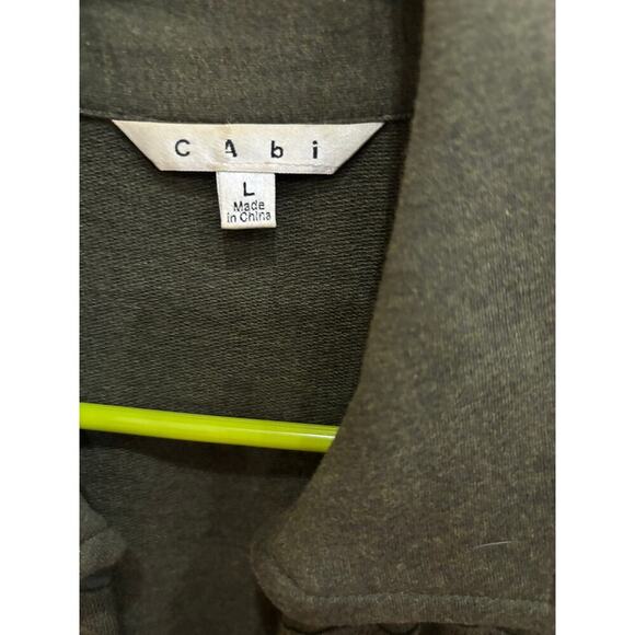 Cabi Cavallari Military Jacket Bronze Colored Buttons Size L - Picture 4 of 6